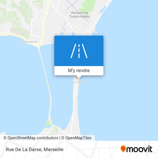 Rue De La Darse plan