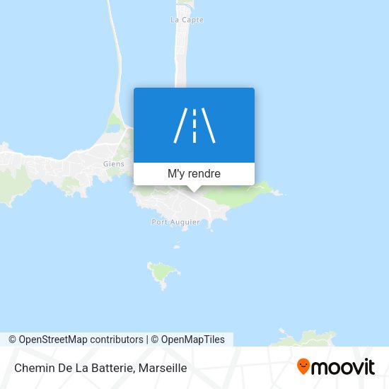 Chemin De La Batterie plan