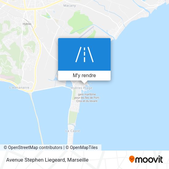Avenue Stephen Liegeard plan