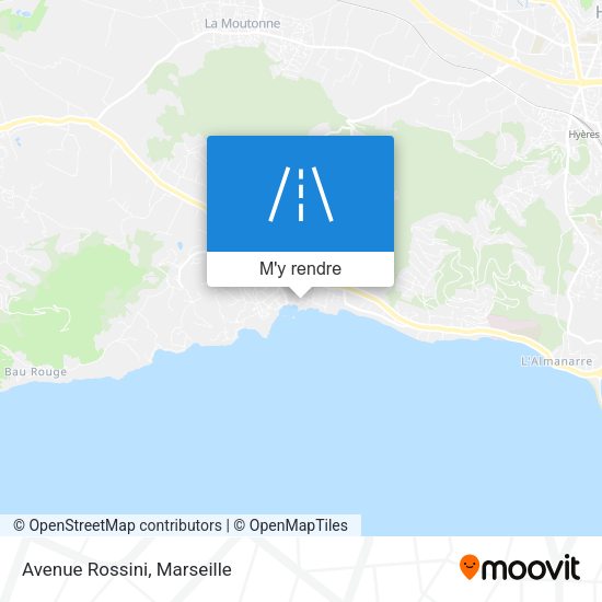 Avenue Rossini plan