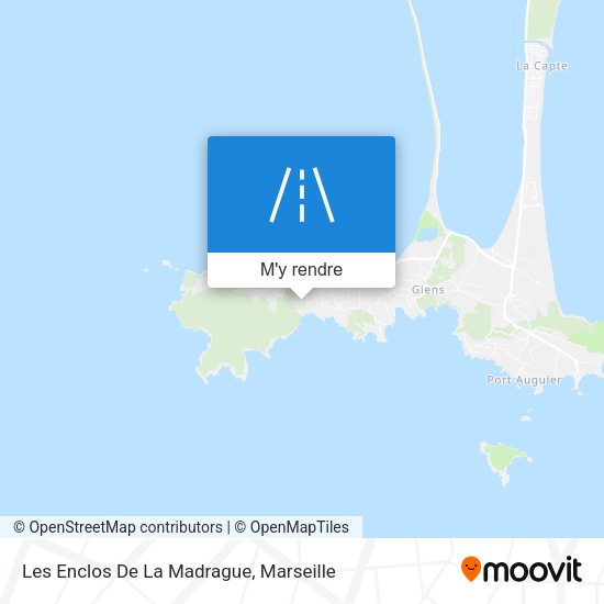 Les Enclos De La Madrague plan