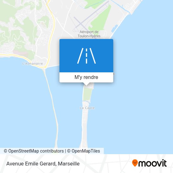 Avenue Emile Gerard plan