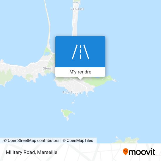 Military Road plan