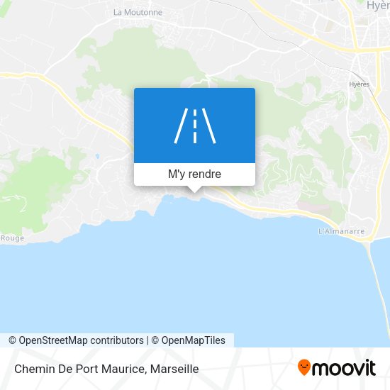 Chemin De Port Maurice plan