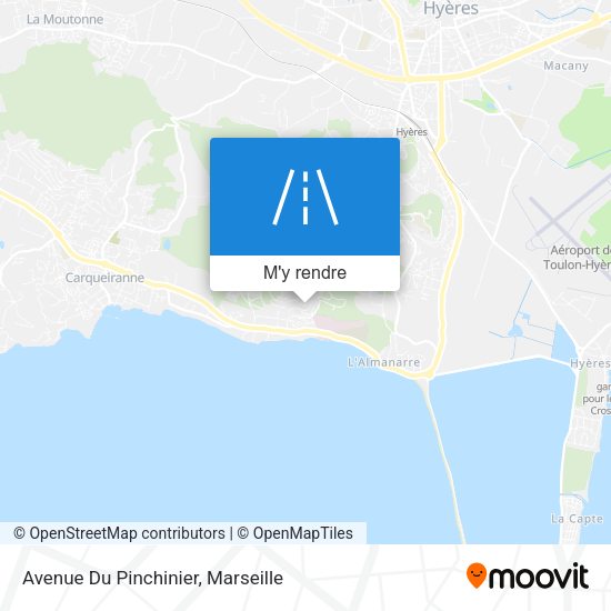 Avenue Du Pinchinier plan