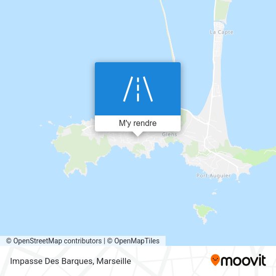 Impasse Des Barques plan