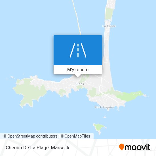 Chemin De La Plage plan