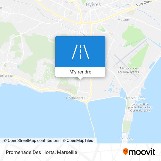 Promenade Des Horts plan