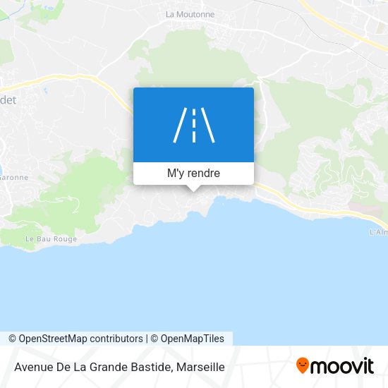 Avenue De La Grande Bastide plan