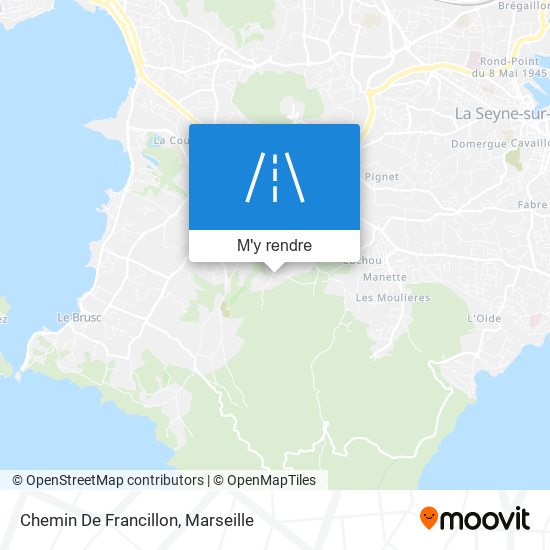 Chemin De Francillon plan