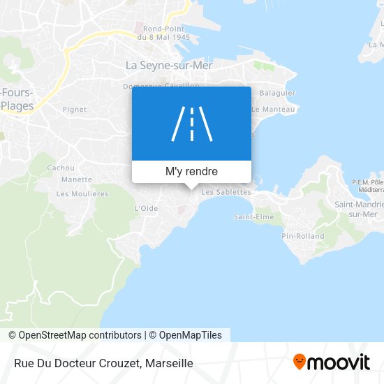 Rue Du Docteur Crouzet plan
