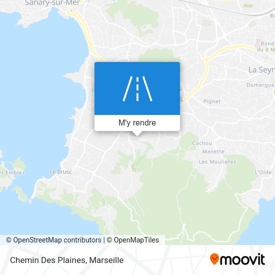 Chemin Des Plaines plan