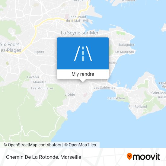 Chemin De La Rotonde plan