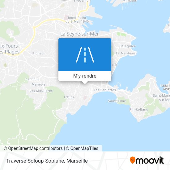 Traverse Soloup-Soplane plan