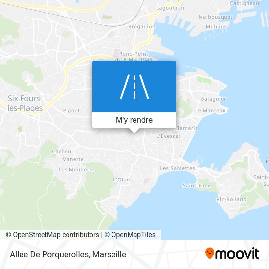 Allée De Porquerolles plan