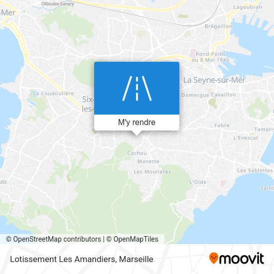 Lotissement Les Amandiers plan