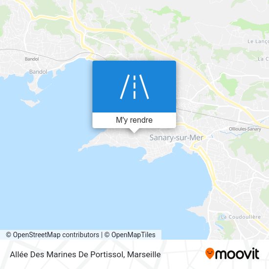 Allée Des Marines De Portissol plan