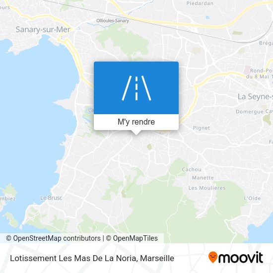 Lotissement Les Mas De La Noria plan