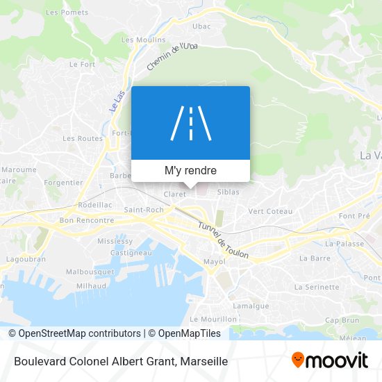 Boulevard Colonel Albert Grant plan