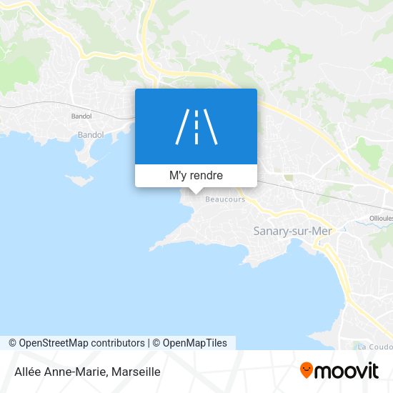 Allée Anne-Marie plan