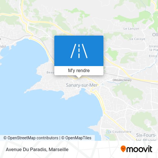 Avenue Du Paradis plan