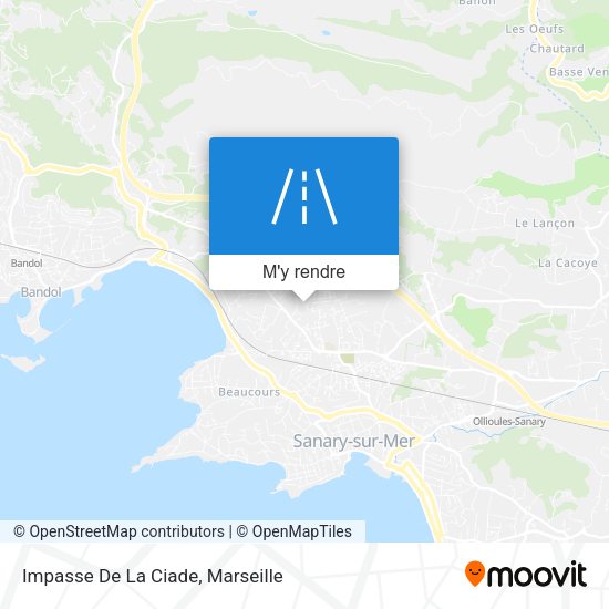 Impasse De La Ciade plan