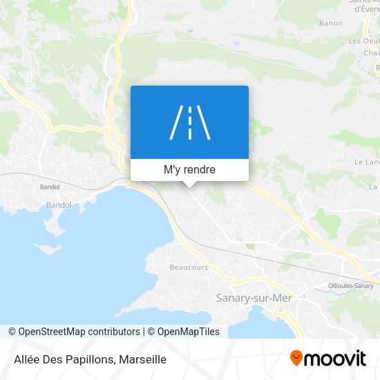 Allée Des Papillons plan