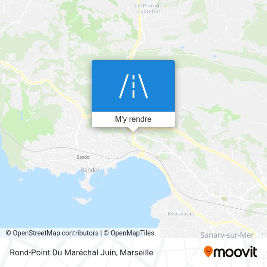 Rond-Point Du Maréchal Juin plan