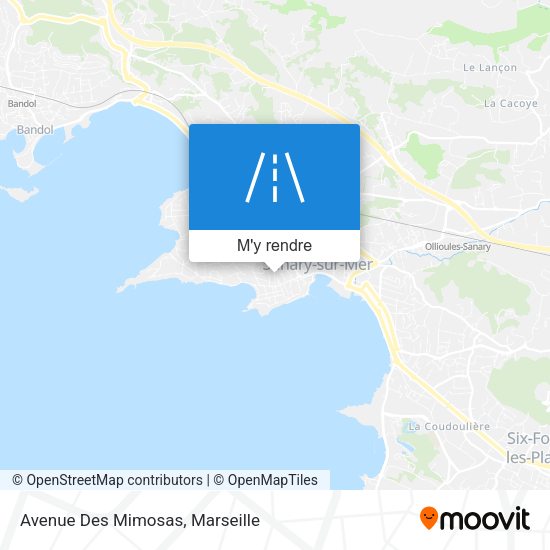 Avenue Des Mimosas plan