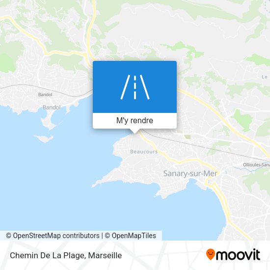 Chemin De La Plage plan
