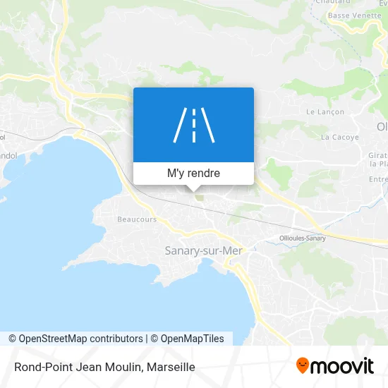 Rond-Point Jean Moulin plan
