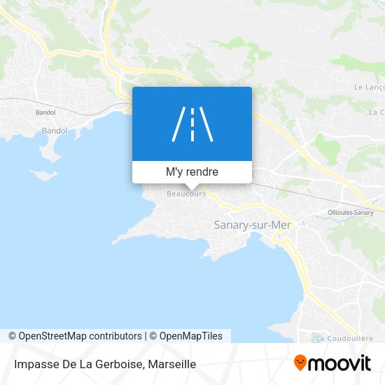 Impasse De La Gerboise plan