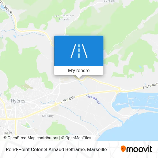 Rond-Point Colonel Arnaud Beltrame plan