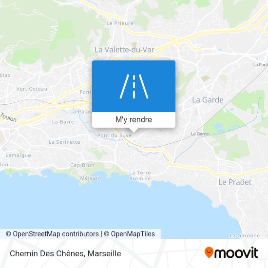 Chemin Des Chênes plan