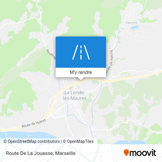 Route De La Jouasse plan