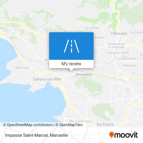 Impasse Saint-Marcel plan