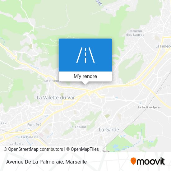Avenue De La Palmeraie plan