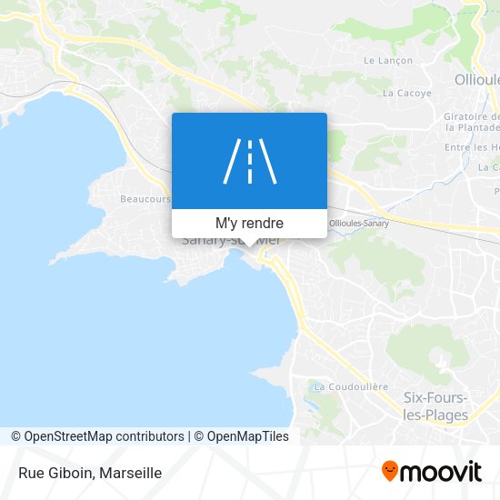 Rue Giboin plan