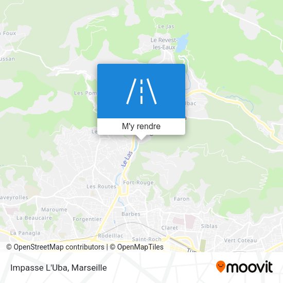 Impasse L'Uba plan