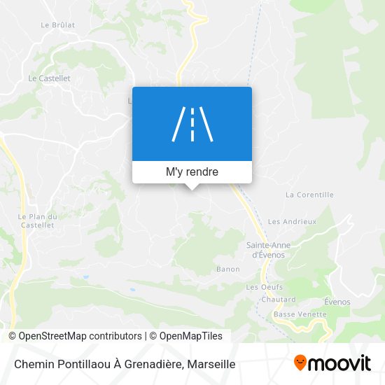 Chemin Pontillaou À Grenadière plan