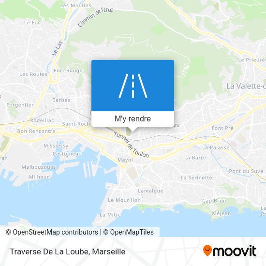 Traverse De La Loube plan
