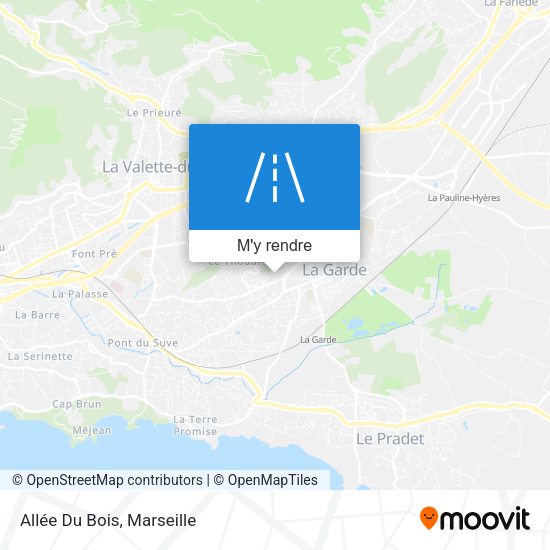 Allée Du Bois plan