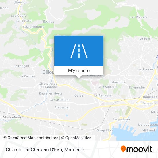 Chemin Du Château D'Eau plan