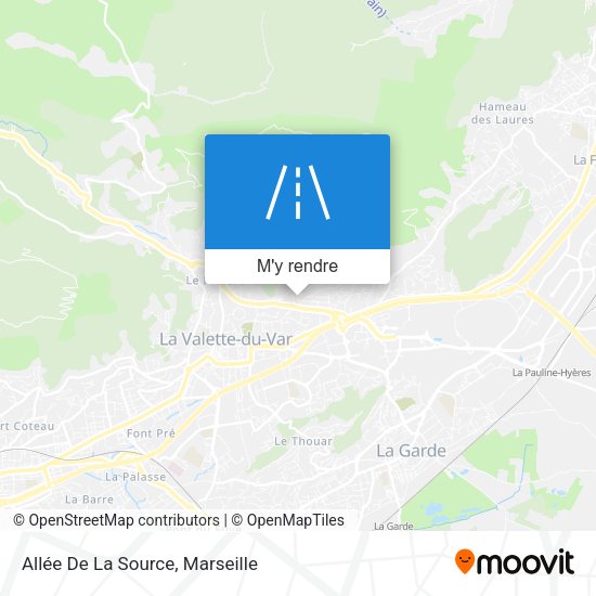 Allée De La Source plan