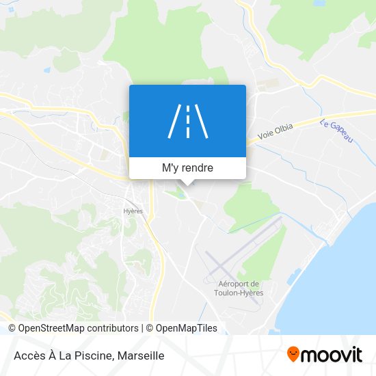 Accès À La Piscine plan