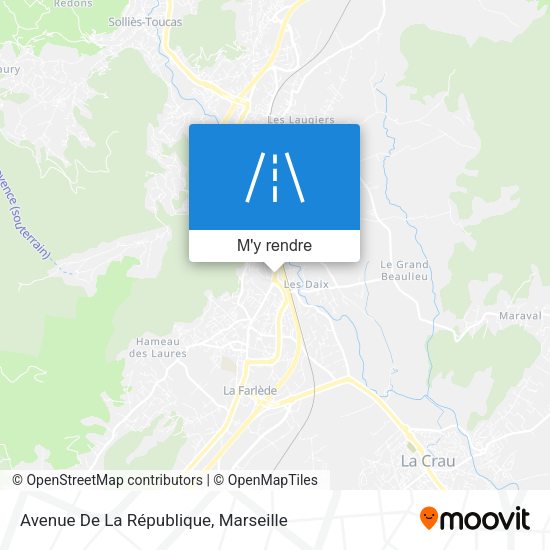 Avenue De La République plan