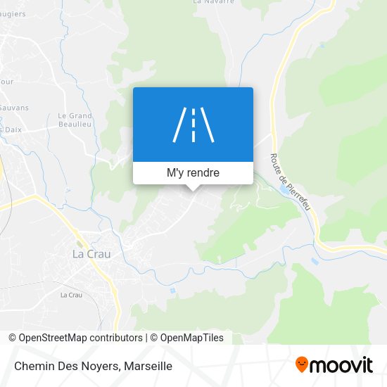 Chemin Des Noyers plan