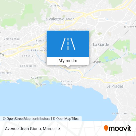 Avenue Jean Giono plan