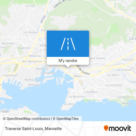 Traverse Saint-Louis plan