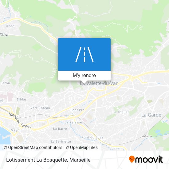 Lotissement La Bosquette plan